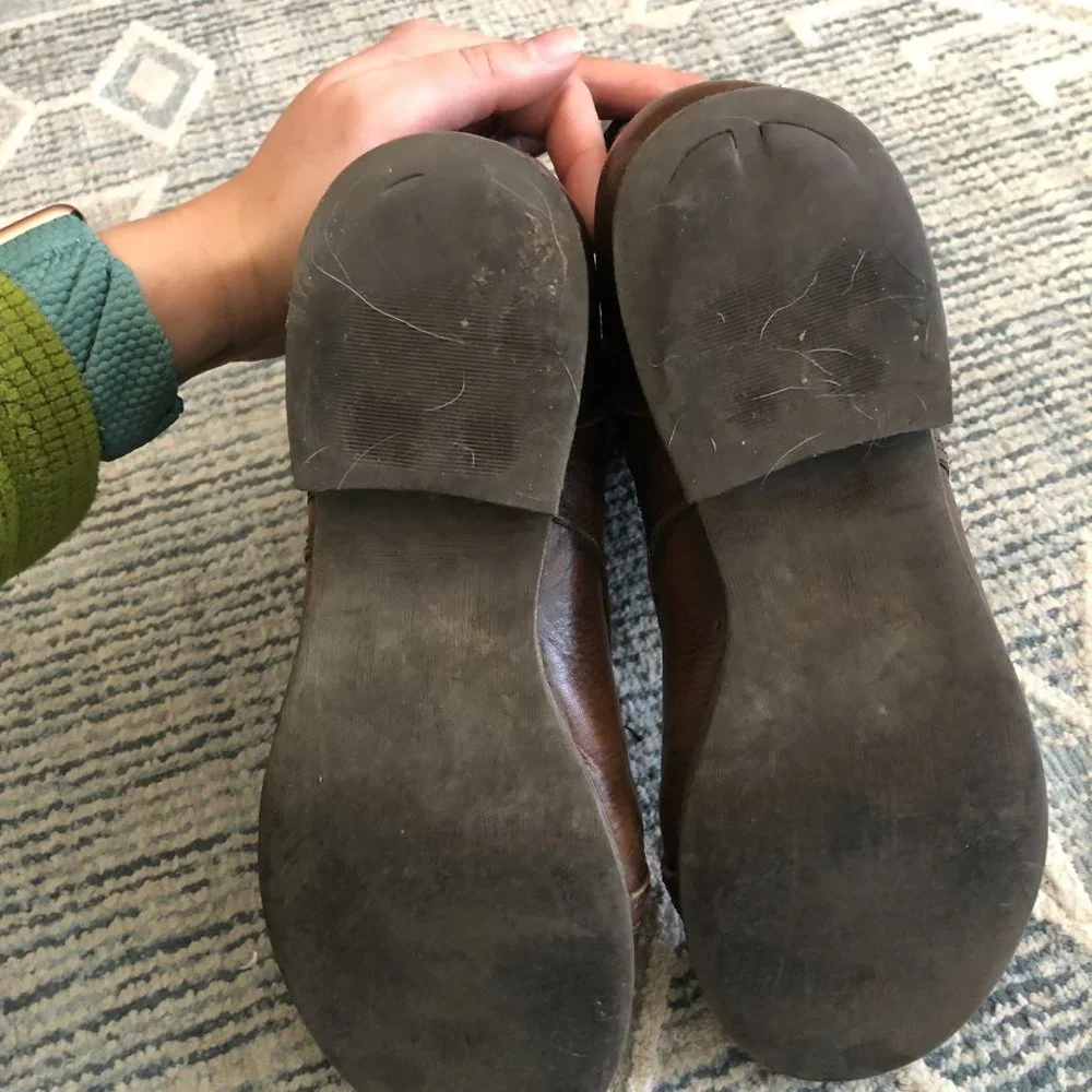 Steve Madden Troopa Combat Boot Brown Size 8.5 - Picture 5 of 6